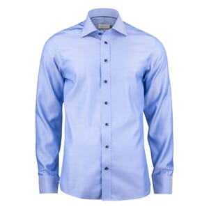 J.HARVEST&FROST GREEN BOW REGULAR FIT SKJORTE SKY BLUE