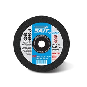 SAIT DT FUGESKIVE Z30R METAL 125X4MM