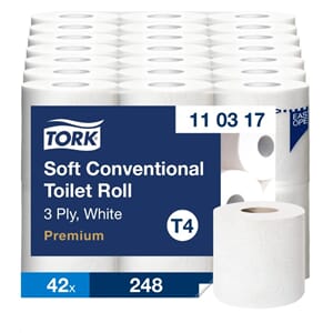 TORK TOALETTPAPIR SOFT 3 LAGS 35M 110317