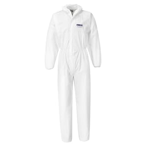 PORTWEST BIZTEX ENGANGSDRESS TYPE 5/6 HVIT