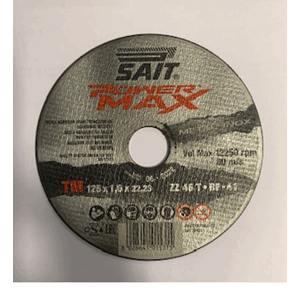 SAIT TM POWERMAXX KAPPSKIVE METAL INOX 125x1,6 ZZ46T