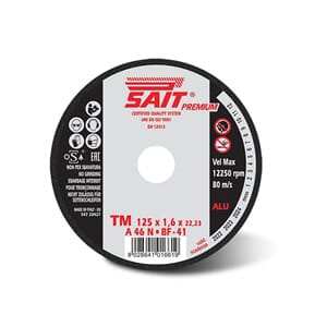 SAIT TM  KAPPSKIVE ALU 125x1,0 A46N