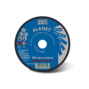 SAIT TM PLANET KAPPSKIVE MET/INX 125x1,6 A46Q