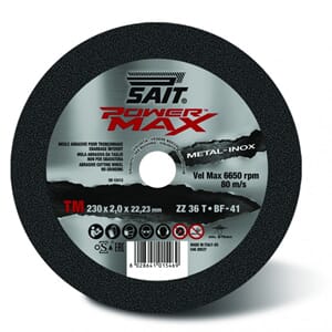SAIT TM POWERMAXX KAPPSKIVE METAL INOX 230x2 ZZ36T