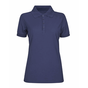 TRACKER COOL DRY SPORT LADY PIQUE MARINE