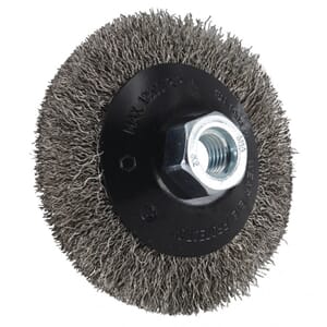 SAIT AKSIALBØRSTE SM-CO RETT BUST 90MM INOX