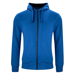 CLASSIC HODDY FULL ZIP KORNBLÅ