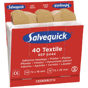 SALVEQUICK TEKSTILPLASTER 6444  6 PKN