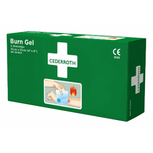 CEDERROTH BURN GEL KOMPRESS 901900 10 X 10 CM