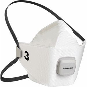 ZEKLER STØVMASKE 1503V P3 10PK