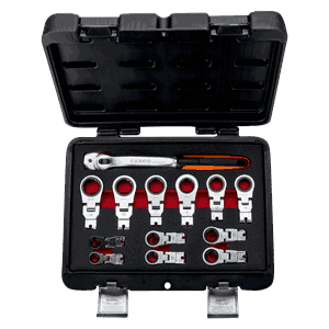BAHCO RATCHET RING SPANNER SET