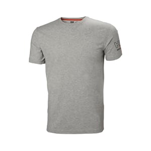 HELLY HANSEN KENSINGTON T-SKJORTE GRÅ
