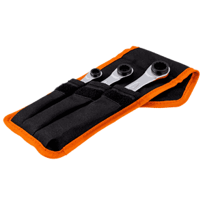 BAHCO RINGSKALLENØKKEL SETT 3 DELER 8-19MM