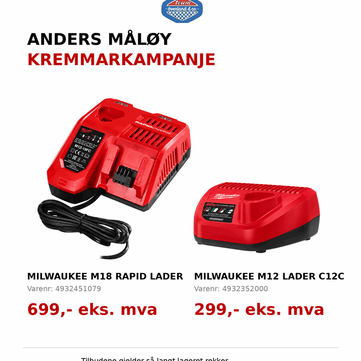 Milwaukee laderkampanje