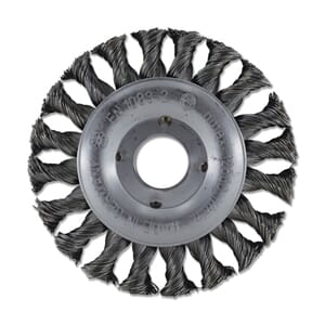 SAIT AKSIALBØRSTE SM-CR FLETTET 115MM STÅL