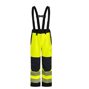 STRAKOFA MULTI SHIELD SKALLBUKSE GUL/SVART