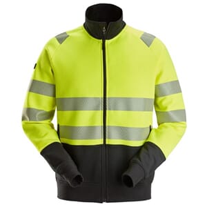 SNICKERS HIGH-VIS COLLEGEJAKKE KL.2 GUL/SVART