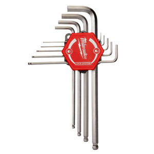 MILWAUKEE SEKSKANTNØKKELSETT 9P