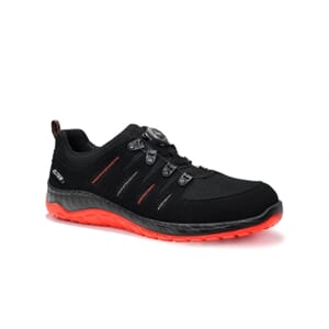 ELTEN MADDOX BLACK/RED BOA LOW S3
