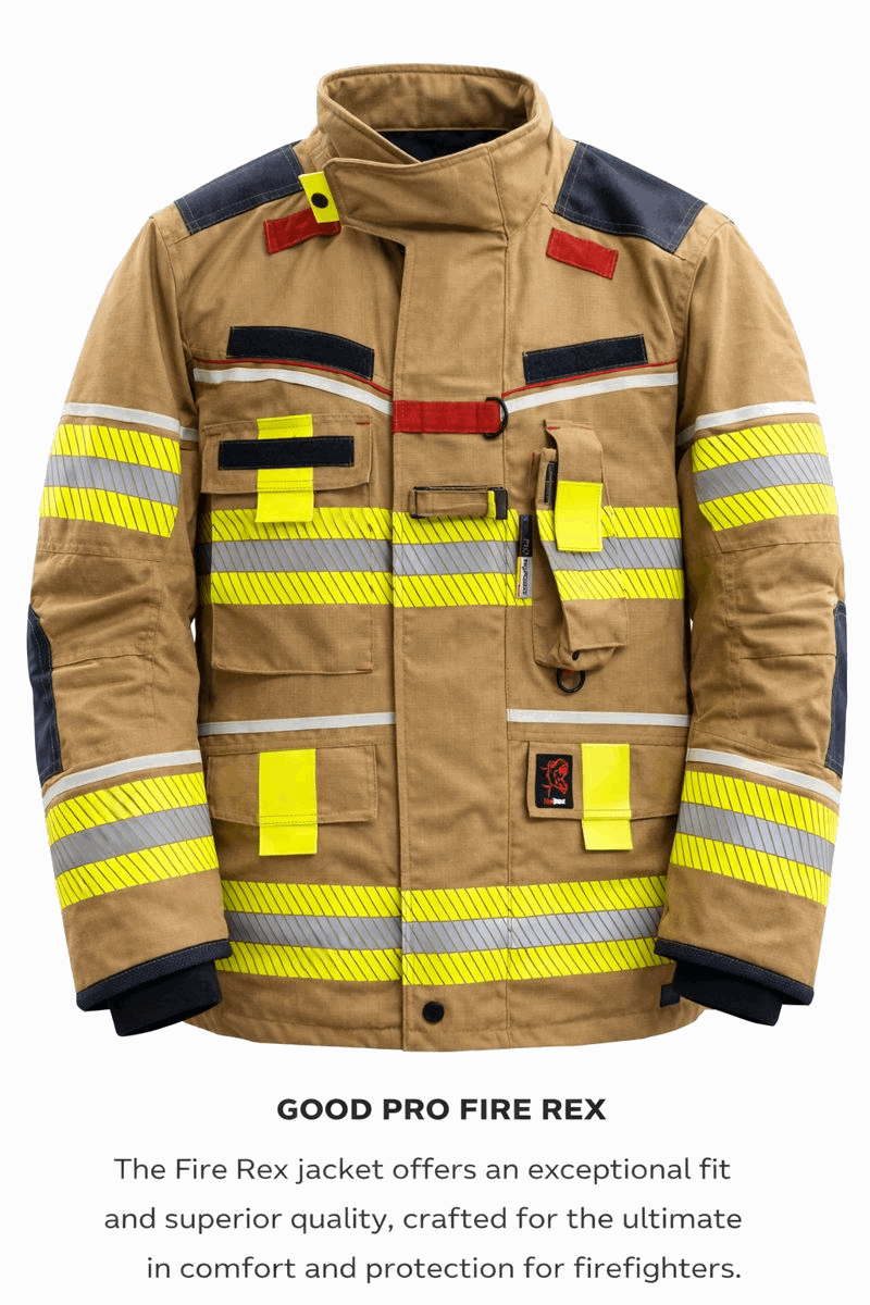 Blue Fire Rex GOODPRO FR3 FIRE REX BRANNJAKKE - Øverland & Co