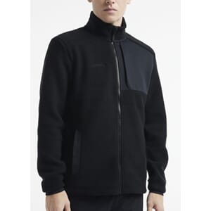 CRAFT ADV EXPLORE PILE JACKET ECRU/BLACK