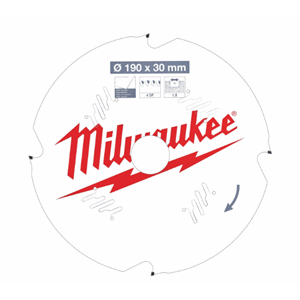 MILWAUKEE SIRKELSAGBLAD 190X30X1,8X4D