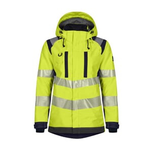 TRANEMO FR SKALLJAKKE DAME GUL/MARINE