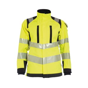 TRANEMO FR SOFTSHELLJAKKE DAME GUL/MARINE