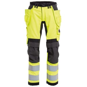TRANEMO HÅNDTVERKSBUKSE DAME STRETCH GUL KL.2