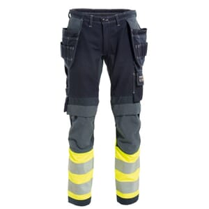 TRANEMO TERA TX FR HÅNDVERKSBUKSE DAME STRETCH GUL/MARINE