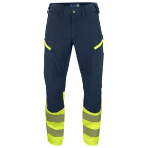 PROJOB SERVICEBUKSE STRETCH KL.1 GUL/MARINE