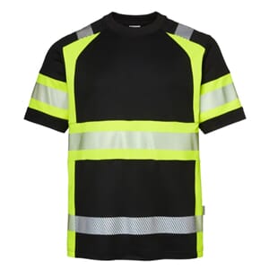 TOP SWEDE 600 T-SHIRT SVART/GUL