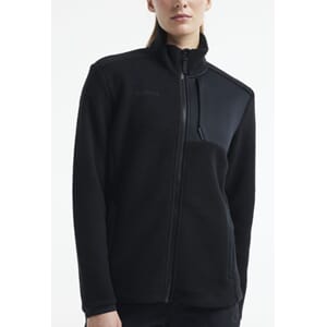 CRAFT ADV EXPLORE PILE FLEECEJAKKE DAME ECRU/BLACK